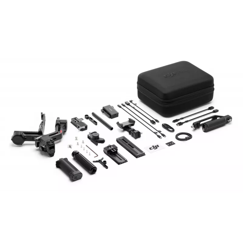 Handkamera-Stabilisator DJI RS 4 Pro Combo Schwarz Kohlefaser 13h Akku