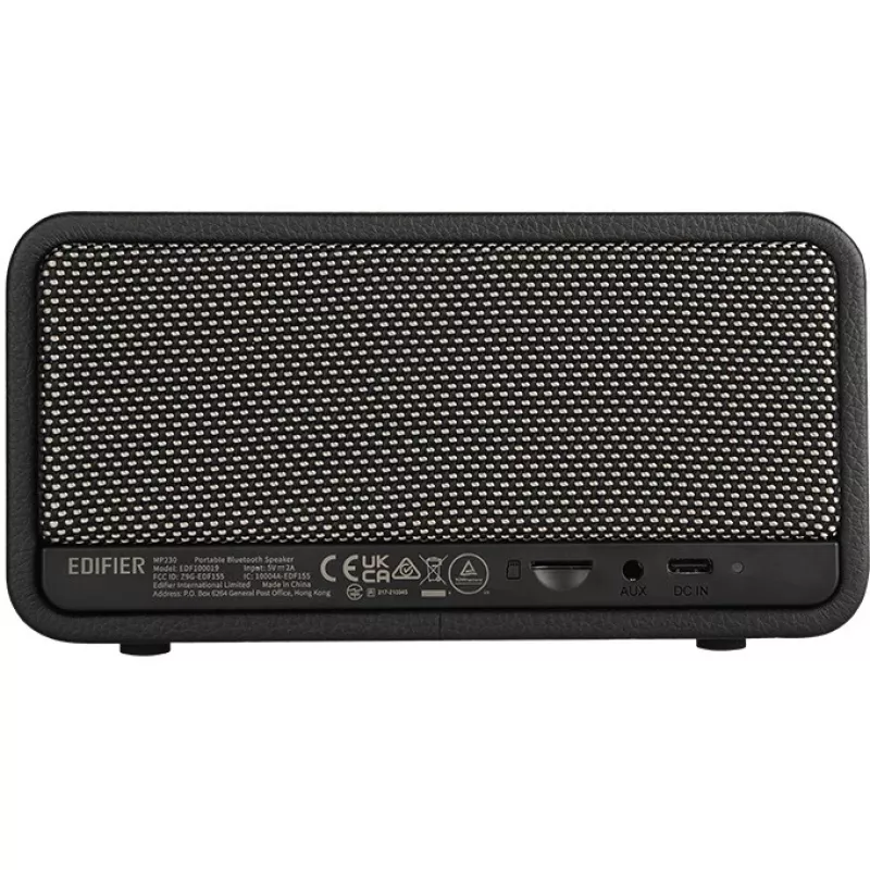 Tragbarer Lautsprecher Edifier MP230 Retro, Schwarz