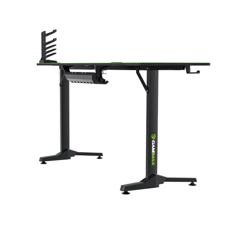Schreibtisch GameMax D140-CARBON — Gaming-/Büroschreibtisch, Nettogewicht 20,5 kg, Bruttomaße 125×795×682 mm