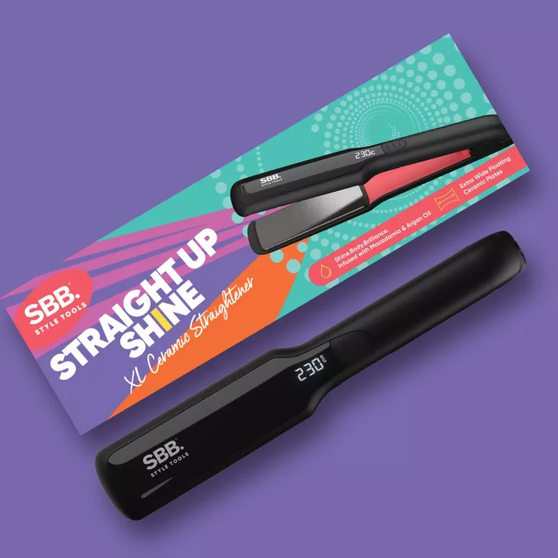 Haarglätter SBB SBST-2000-EU mit Keramikplatten, 2000W