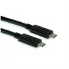 ROLINE USB3.2Gen2 Kabel PD 20V5A Typ C-C ST/ST 0,5 m - Kabel - Digital/Daten - 0,5 m (11.99.9057)