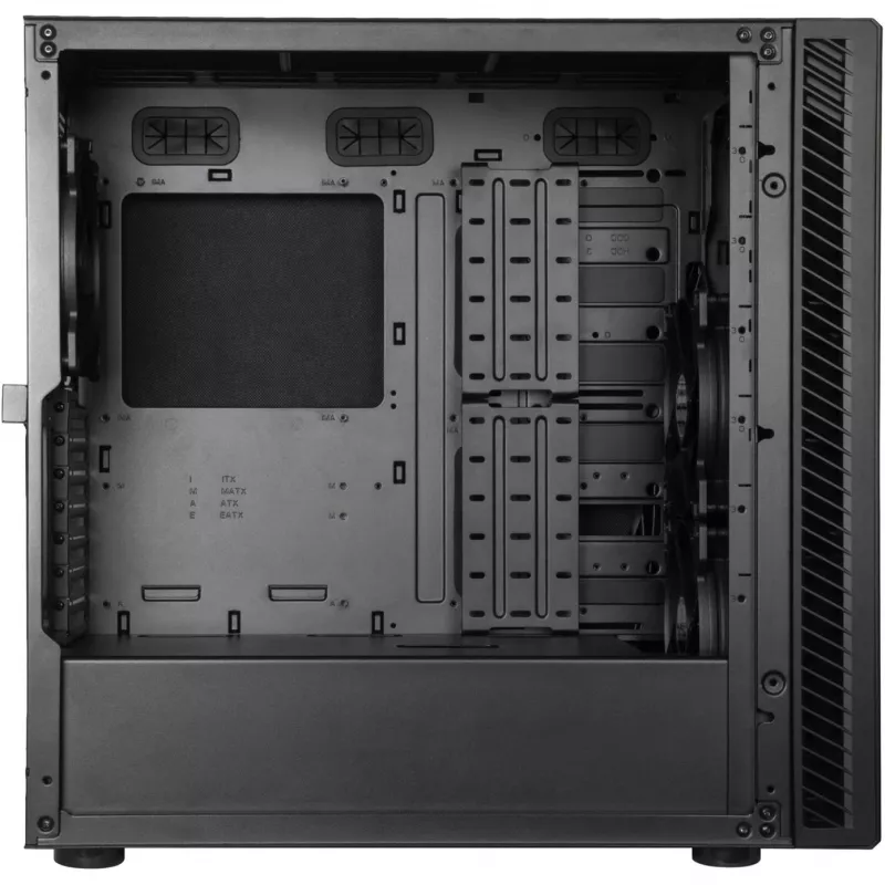 “Silverstone SETA Q1” Midi Tower Gehäuse, blau