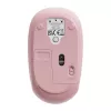 Kabellose Maus Baseus F01B Tri-Mode 2.4G BT5.0 1600 DPI (pink)