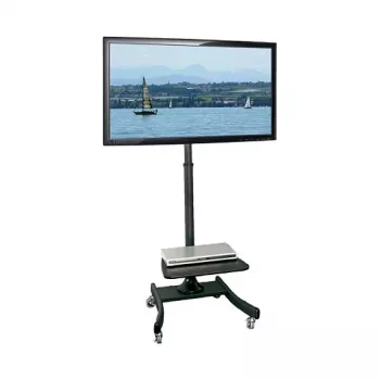 VALUE LCD-/TV-Rollständer, 27-47 Zoll, bis 35 kg, schwarz