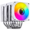 CPU-Kühler Jonsbo CR-1400 DV2 Weiß mit 140-mm-Lüfter