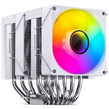 CPU-Kühler Jonsbo CR-1400 DV2 Weiß mit 140-mm-Lüfter