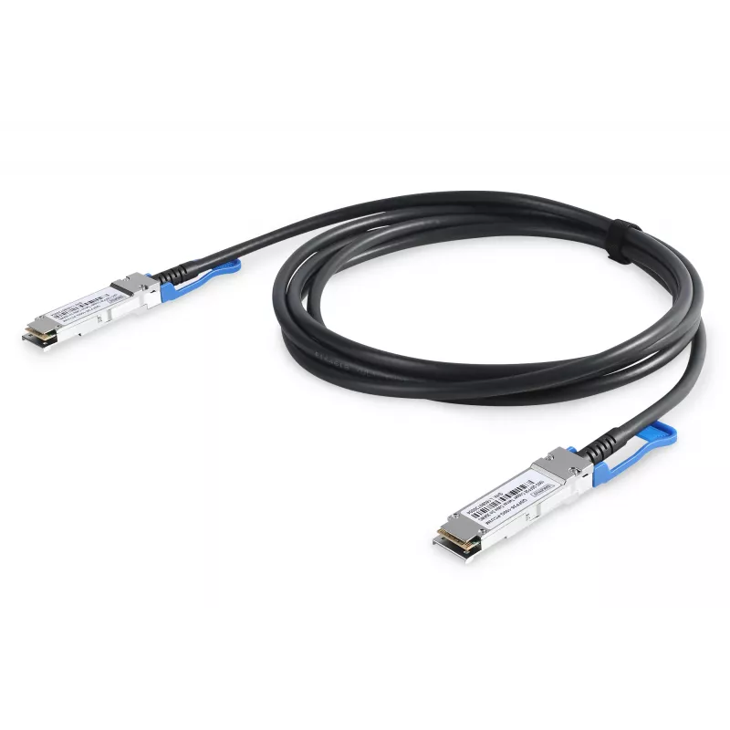 DAC-Kabel Digitus QSFP28 100G 3m Kabellänge 3m Anschluss QSFP28