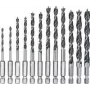 Bohrer-Set KWB 108830 – 12-teilige Spiralbohrer mit Schnellwechsel-Bohrfutter
