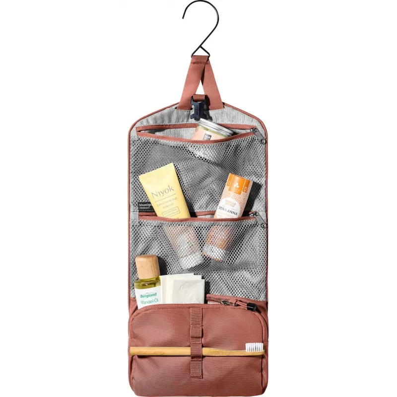 Kulturbeutel DEUTER Wash Bag I – kompakter Reise-Kosmetikbeutel, wasserabweisendes Gewebe