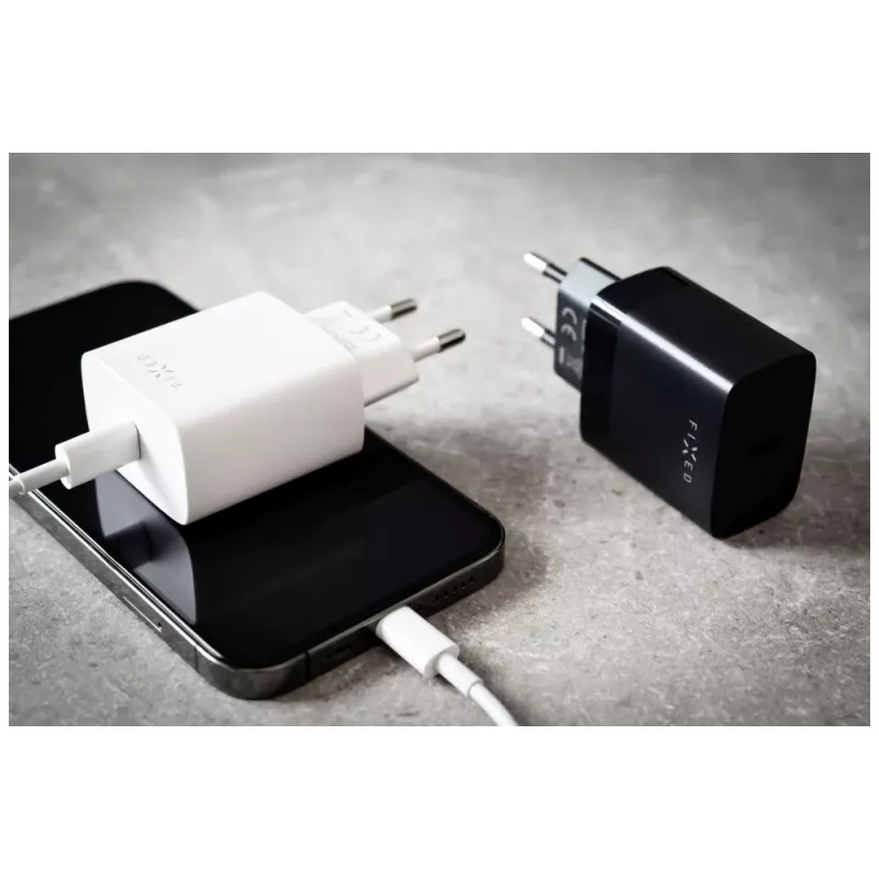 Reiseladegerät FIXED FIXC20N-C-WH 20W USB-C kompakter Netzadapter