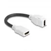 HDMI-Kabel DeLOCK 90684 HDMI Typ A Standard 0,2 m Weiß