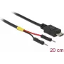 USB-Kabel DeLOCK 85407 Mini-USB B 0,2 m Schwarz