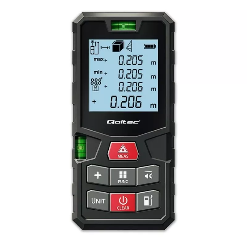 Laserdistanzmesser mit Wasserwaage 120m
