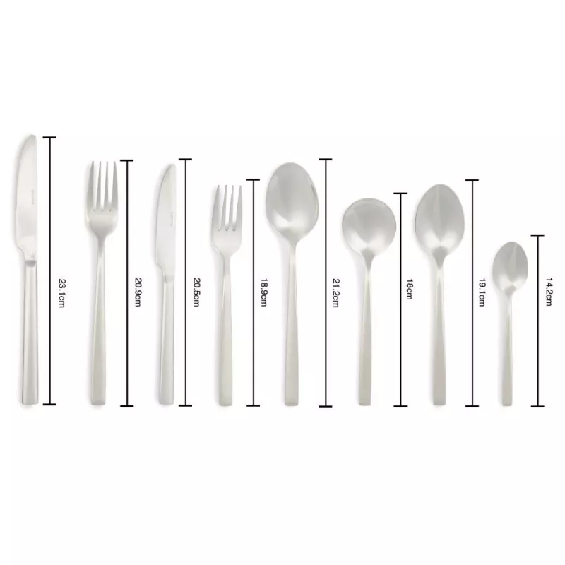 Besteckset Salter BW124271EU7 — 44-teilig, Edelstahl, spülmaschinenfest