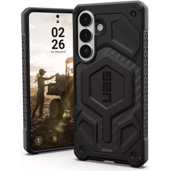 UAG Urban Armor Gear Monarch Pro Hülle mit Magnetmodul | Samsung Galaxy S26+ | Carbonfaser | 214514114242 (214514114242)