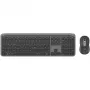 Logitech 920-012483 Tastatur Maus included Office RF Wireless + Bluetooth QWERTZ German Graphite