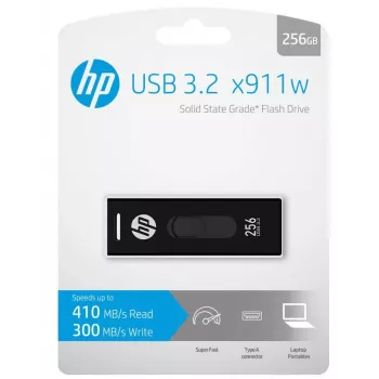 HP x911w USB-Flash-Laufwerk 256 GB USB Typ-A 3.2 Gen 1 (3.1 Gen 1) Schwarz
