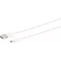 USB-Kabel S/CONN 14-13041 USB 2.0 1 m USB A USB C Weiß