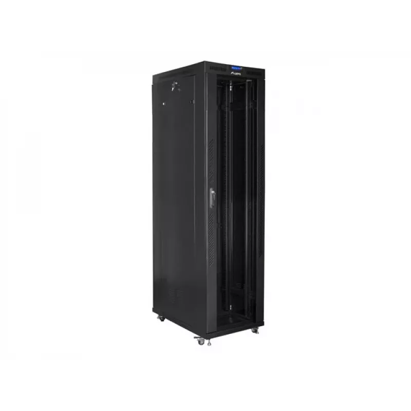 Standrackschrank LANBERG FF01-8047-12BL 47U 800×1000 mm IP20 154,5 kg Schwarz
