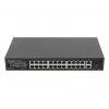 Unmanaged LANBERG Switch RSGE-24P-2GE-2S-360 mit 24 RJ-45 Ethernet-Ports