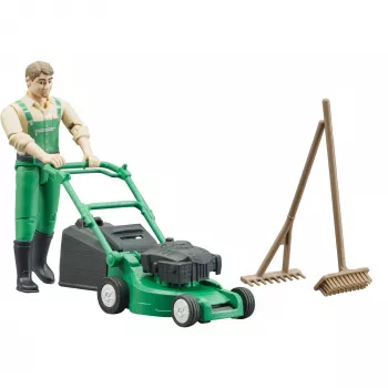 Spielzeug-Set BRUDER 62103 — mehrfarbige ABS-Figuren und Zubehör, empfohlenes Alter 4+