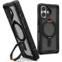 UAG Urban Armor Gear Plasma XTE MagSafe Kickstand Case | Apple iPhone 17 | Schwarz/pop orange | 114526114097 (114526114097)