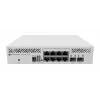 Verwalteter L3-Switch MikroTik CRS310-8G+2S+IN — 8× 2.5G RJ-45, 2× SFP+, PoE, 1U-Rackmontage, Weiß