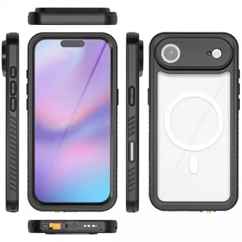 Cover 4smarts iPhone 17 Air 16.8 cm Schwarz Transparent