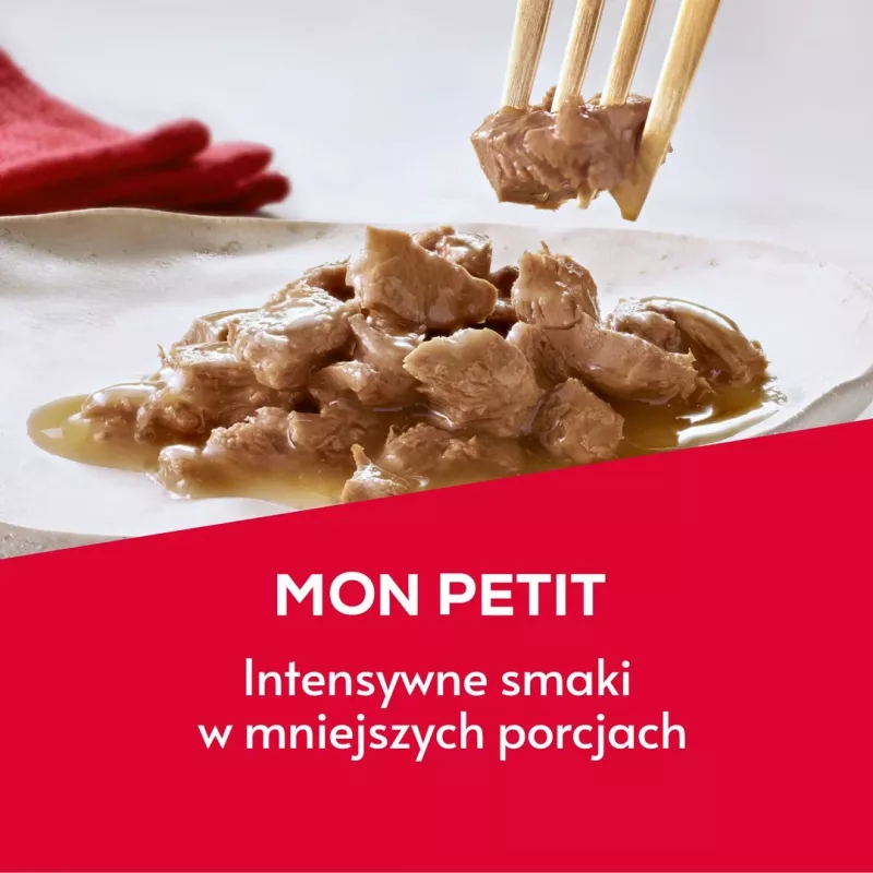 GOURMET Mon Petit Fish Mix - Nassfutter für Katzen - 6 x 50 g
