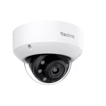 Dome IP-Überwachungskamera Reolink RP-PCV8MZ 4K UHD 3840×2160, 5-fach optischer Zoom, 2,7 mm Festbrennweite, 108° H, kabelgebunden, Wandmontage, innen/außen, weiß