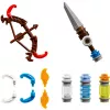 LEGO Set Horizon Adventures 77037 – Aloy und Varl vs. Shell-Walker und Sawtooth, 768 Teile, 2 Minifiguren