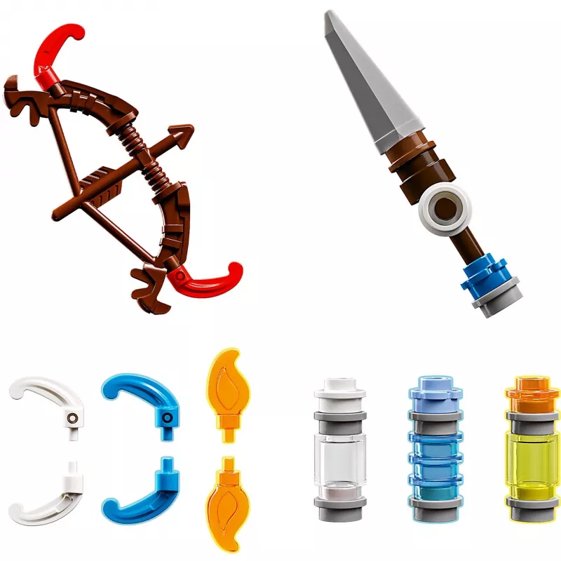 LEGO Set Horizon Adventures 77037 – Aloy und Varl vs. Shell-Walker und Sawtooth, 768 Teile, 2 Minifiguren