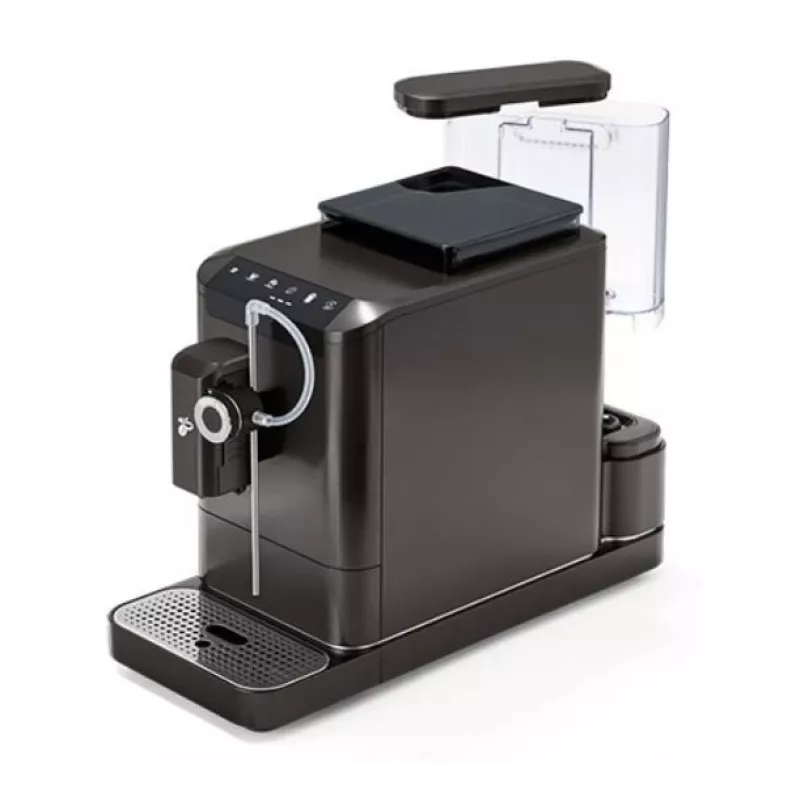 Espressomaschine Tchibo Esperto2 Milk schwarz — integrierter Milchaufschäumer, automatischer Espressovollautomat für die Arbeitsplatte