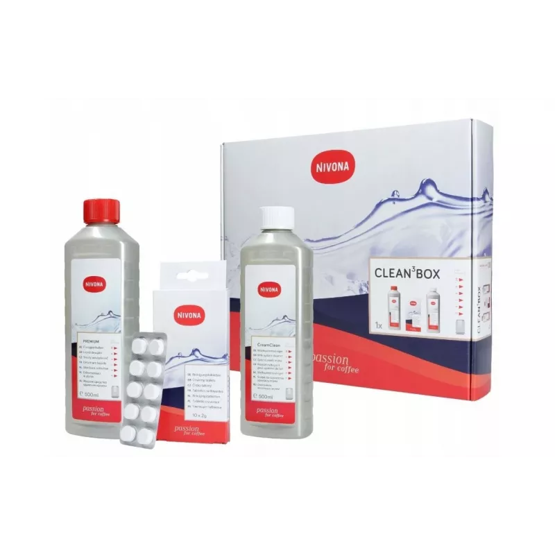 Reinigungsset Nivona Clean3Box 3 Stück (Modell 390700402) für Nivona Kaffeemaschinen