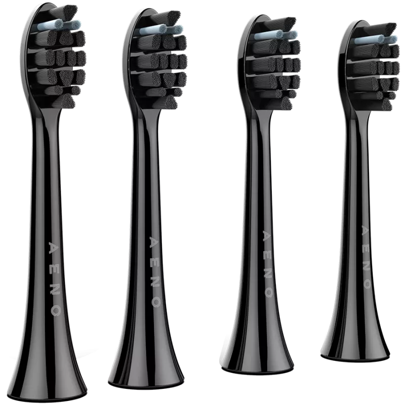 AENO Sonic Electric Toothbrush DB6: Schwarz, 5 Modi, kabelloses Laden, 46000 U/min, 40 Tage ohne Aufladen, IPX7