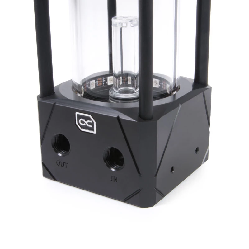 Wasserkühler Alphacool 13327 Acetal Aluminium Schwarz Transparent 5V RGB