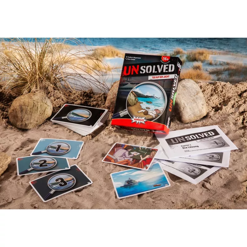 Unsolved - Tod to der Jacht, Puzzle Game