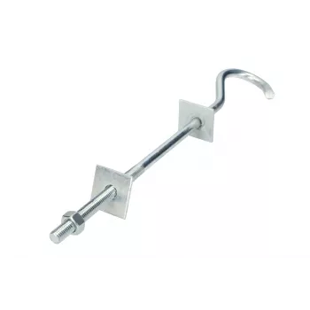 Kabelhaken Extralink Hook für Hängebügel 12/230mm M12 Silber
