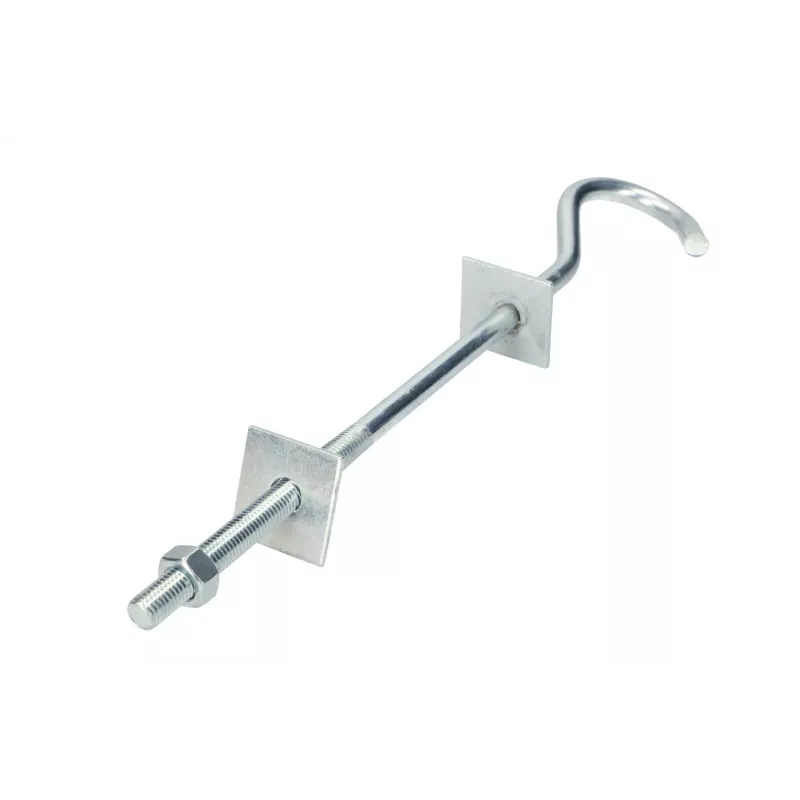 Kabelhaken Extralink Hook für Hängebügel 12/230mm M12 Silber