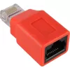 Wentronic Goobay CAT 5e RJ45-Stecker/Kupplung, Crossover - für 100-MHz-Netzwerke (68912)