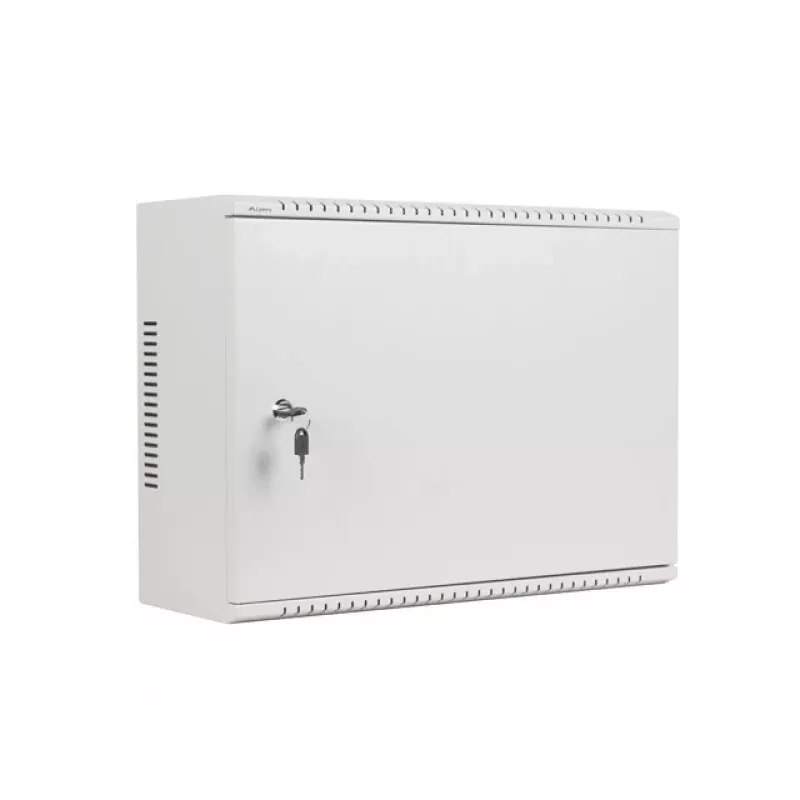 Lanberg 19 inch Rack-Schrank 4U+3U 540x200mm, Niedrigprofil, Wandmontage, Grau