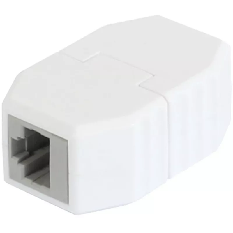 Kopplung RJ45 ALLNET TP-TP CAT6A 8-polig magnetisch PoE-fähig 10G