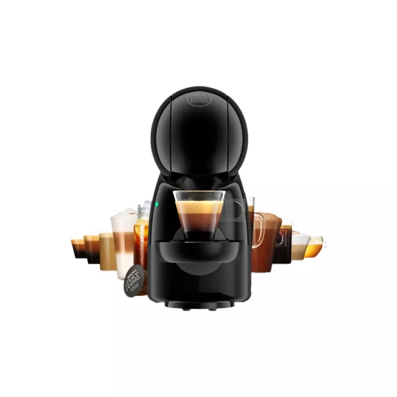 Kapselkaffeemaschine DeLonghi EDG110.AB Piccolo XS — 15 bar, 0,8 l Wassertank, Arbeitsplatte, schwarz