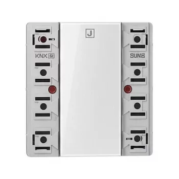 Jung LS 52921 ST KNX Tastsensor-Modul Universal, 2-fach, F50, Serie LS