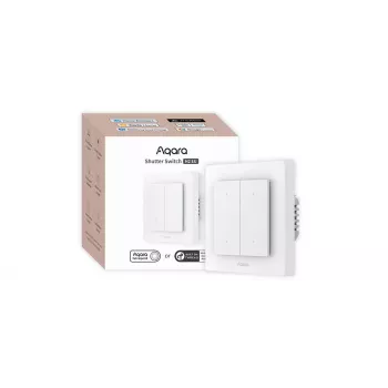 Intelligenter Rollladenschalter Aqara DS-K02D – zentrale Steuereinheit für Rollläden (Thread, Zigbee, Bluetooth)