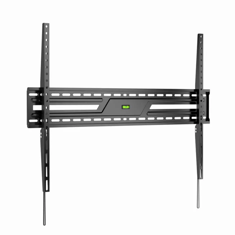 Feste TV-Wandhalterung GEMBIRD WM-100F-01 für 43–100 Zoll Bildschirme, Stahl, max. Belastung 75 kg, VESA 75x75–900x600
