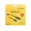 Video-Kabeladapter DeLOCK 85291 USB Type-C HDMI 2 m Schwarz