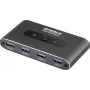 SpeaKa Professional 2-Port-USB-3.2-Gen-1-Switch (USB 3.0) Grau (SP-13712096)