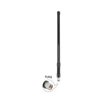 Antenne DELOCK 90765 5,8 GHz N-Stecker 7 dBi omnidirektional