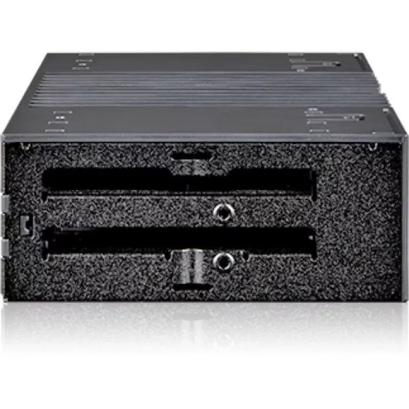 ICY DOCK - MB024SP-B - flexiDOCK Trägerloser 4x 2,5 SAS/SATA SSD/HDD Wechselrahmen für den 5,25 Schacht